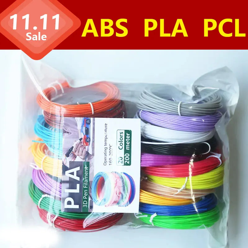 3D Pen Refill - 3 Colors 5m
