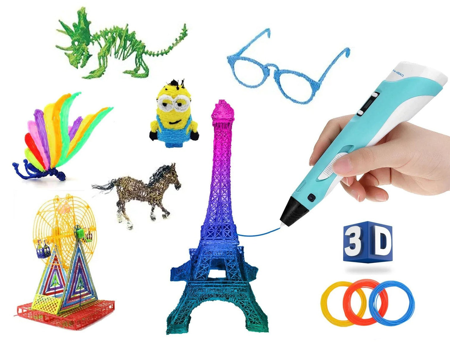 3D Magic Pen - Contribute to the development of your child's imagination!