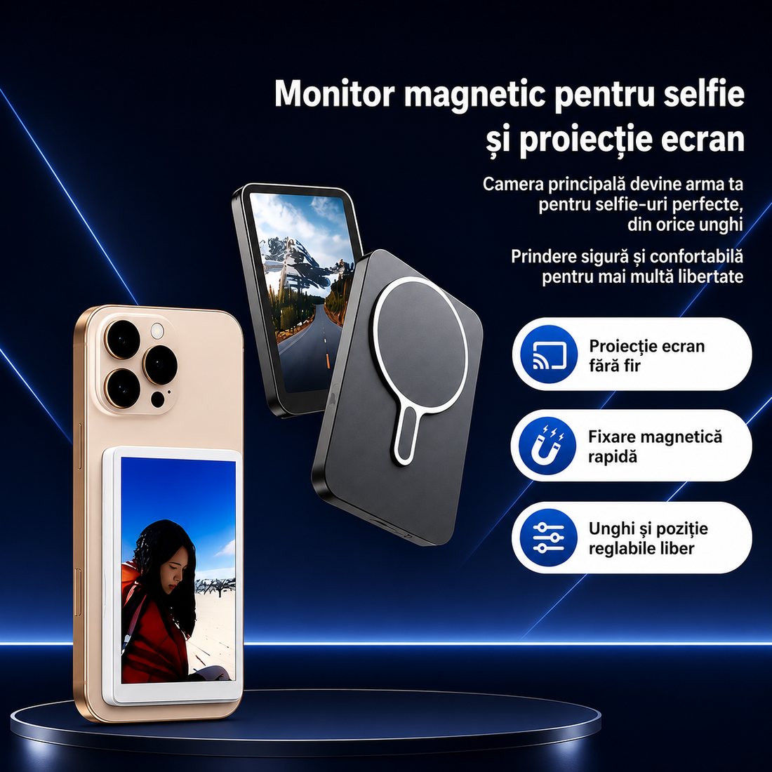Monitor magnetic SelfiePro