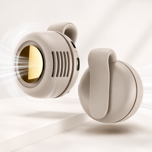 Ventilator Clip Mini Portabil Reîncărcabil cu USB – Răcoare Discretă Oriunde