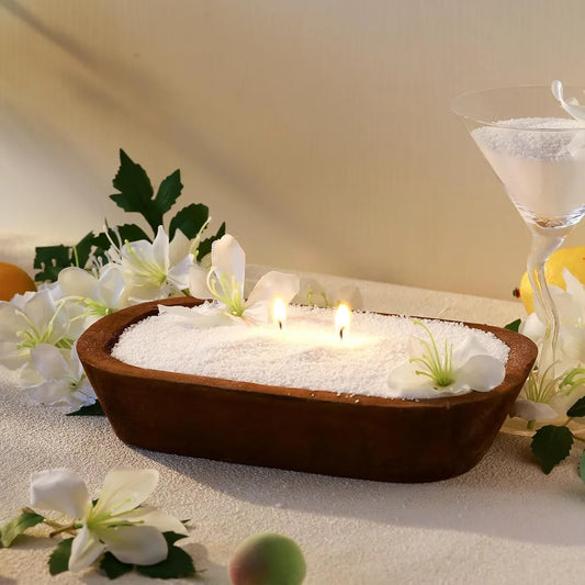 Ceară Perlată ,,SandCandle" pentru Lumânări – Atmosferă Caldă și Relaxantă - Bonus 20 Fitile!